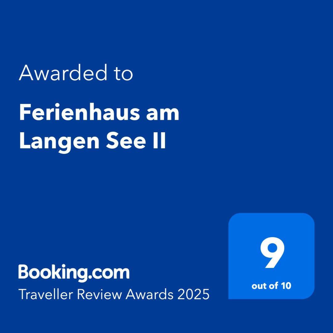 Ferienhaus Am Langen See II Heidesee Екстер'єр фото
